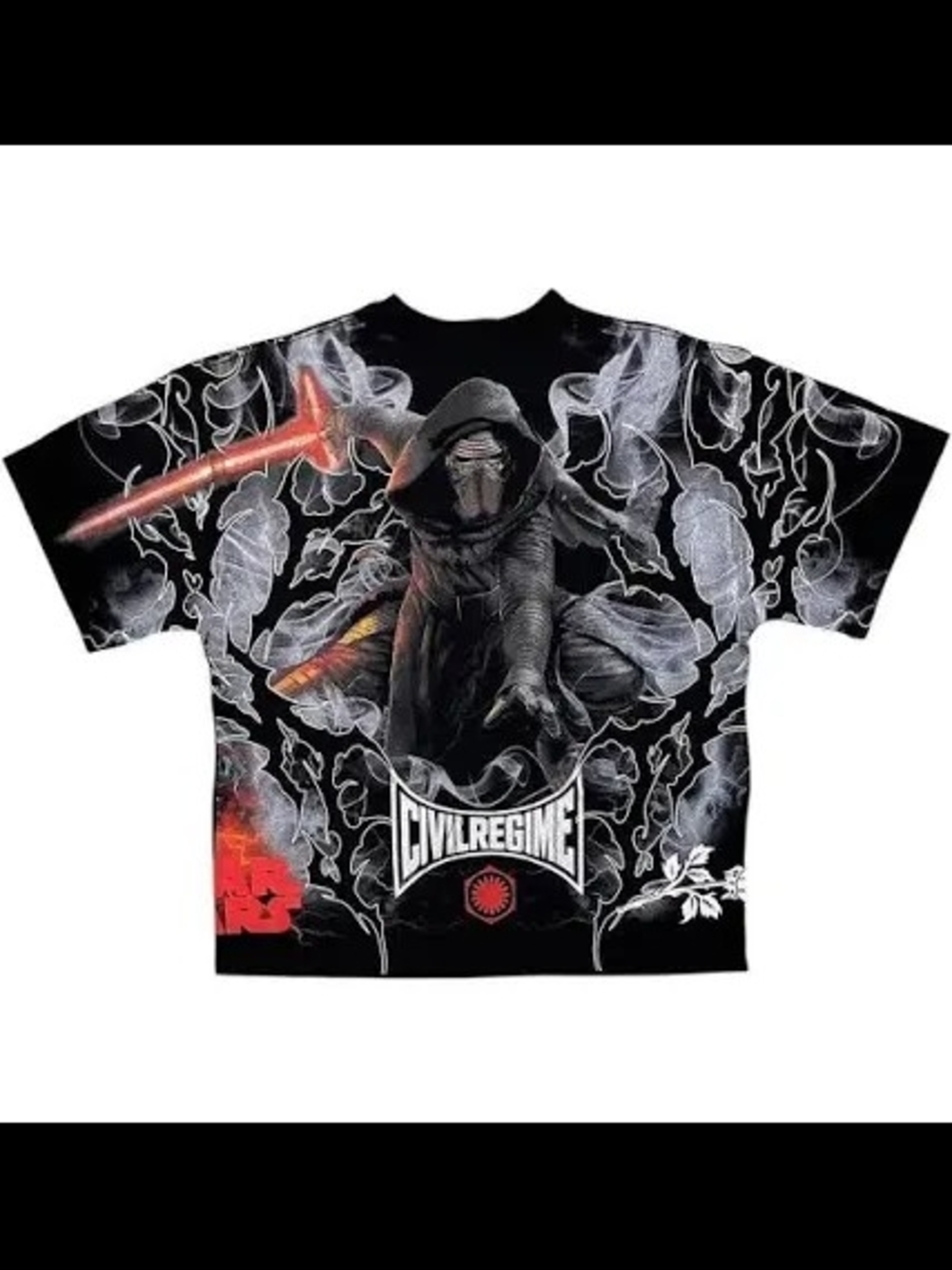 Civil Regime Star Wars KYLO REN TEE  SIZE XL